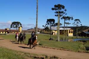 Paisagens do Passeio a Cavalo